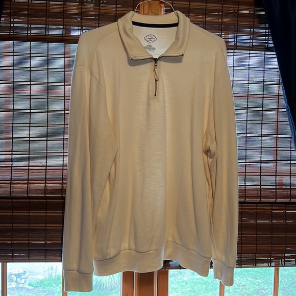 St John’s Bay 1/4 Zip Collar Polo, Sweater - Picture 2 of 8